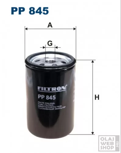 Filtron üzemanyagszűrő PP845