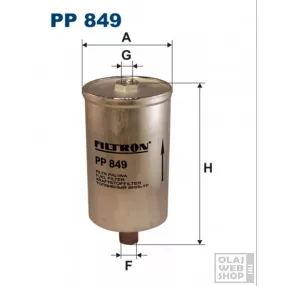Filtron üzemanyagszűrő PP849