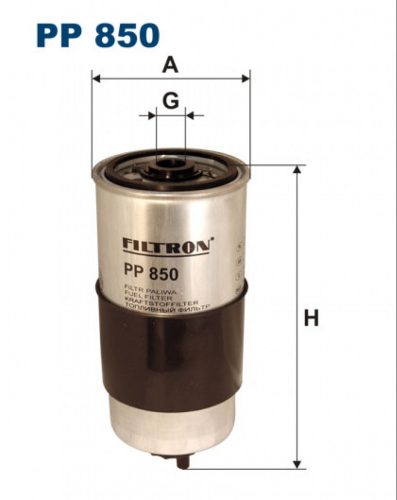 Filtron üzemanyagszűrő PP850