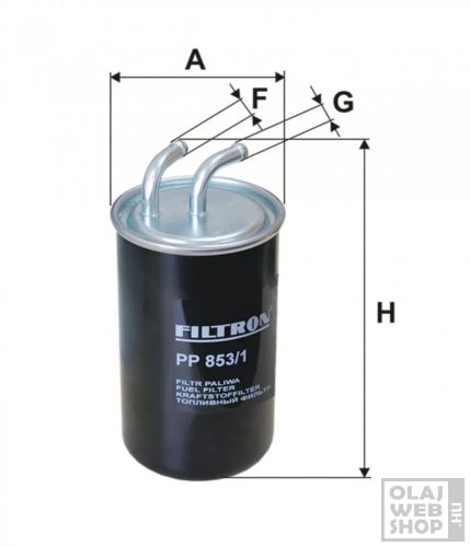Filtron üzemanyagszűrő PP853/1