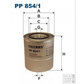 Filtron üzemanyagszűrő PP854/1