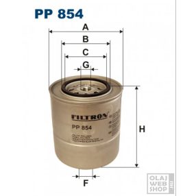 Filtron üzemanyagszűrő PP854