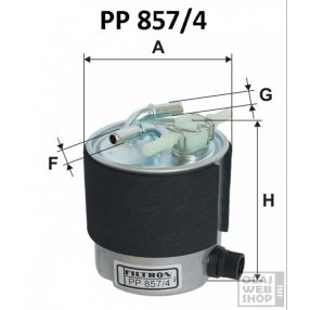 Filtron üzemanyagszűrő PP857/4