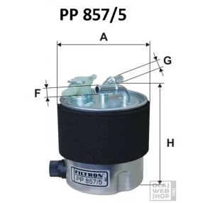 Filtron üzemanyagszűrő PP857/5
