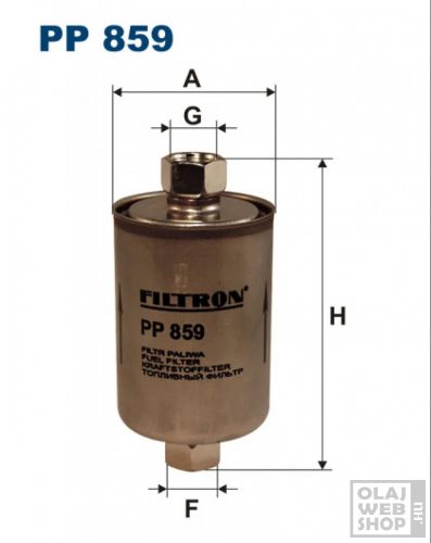 Filtron üzemanyagszűrő PP859