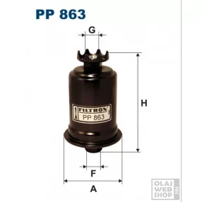 Filtron üzemanyagszűrő PP863