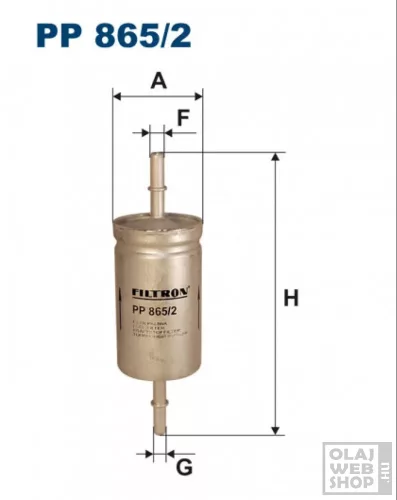 Filtron üzemanyagszűrő PP865/2