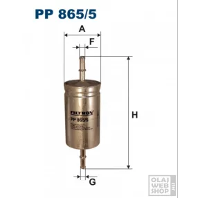 Filtron üzemanyagszűrő PP865/5