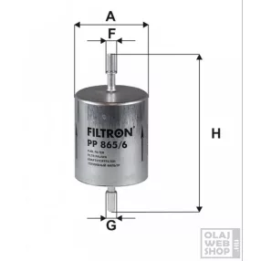 Filtron üzemanyagszűrő PP865/6