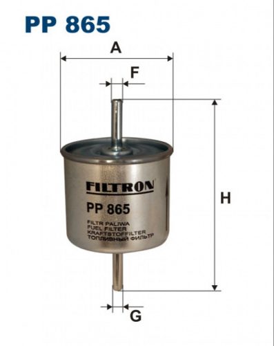 Filtron üzemanyagszűrő PP865