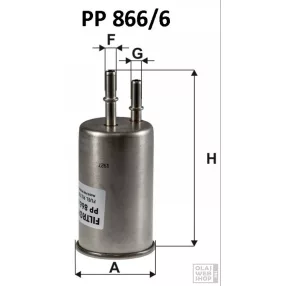 Filtron üzemanyagszűrő PP866/6