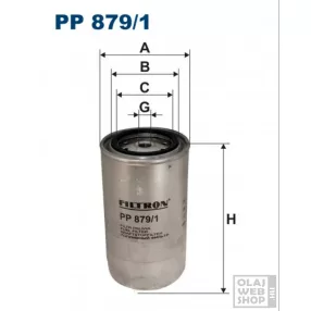 Filtron üzemanyagszűrő PP879/1