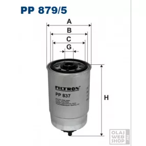 Filtron üzemanyagszűrő PP879/5