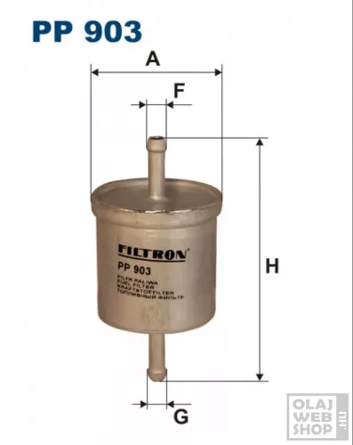 Filtron üzemanyagszűrő PP903