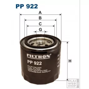 Filtron üzemanyagszűrő PP922