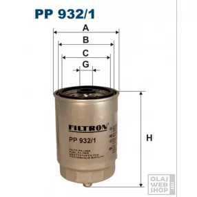 Filtron üzemanyagszűrő PP932/1