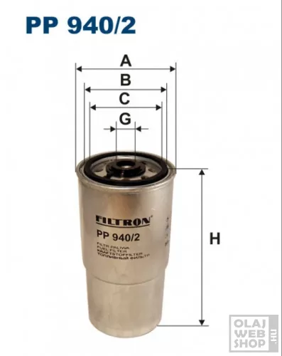 Filtron üzemanyagszűrő PP940/2