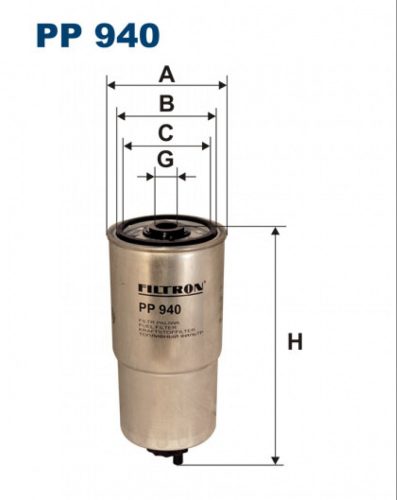 Filtron üzemanyagszűrő PP940