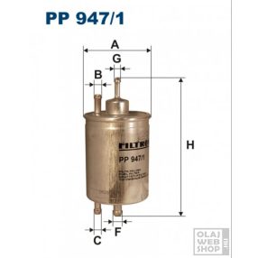 Filtron üzemanyagszűrő PP947/1