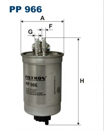 Filtron üzemanyagszűrő PP966