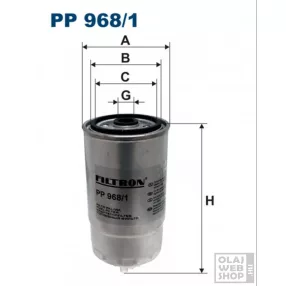 Filtron üzemanyagszűrő PP968/1