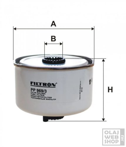 Filtron üzemanyagszűrő PP969/3