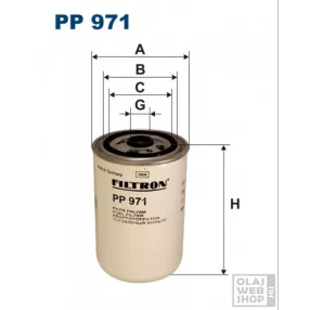 Filtron üzemanyagszűrő PP971