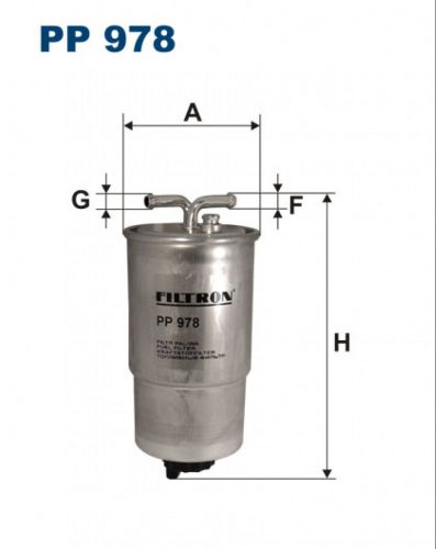 Filtron üzemanyagszűrő PP978