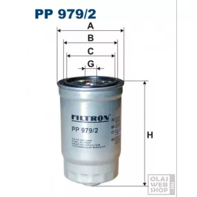 Filtron üzemanyagszűrő PP979/2