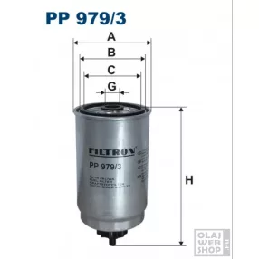 Filtron üzemanyagszűrő PP979/3