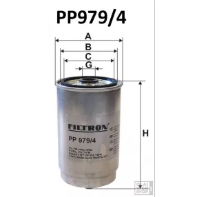 Filtron üzemanyagszűrő PP979/4