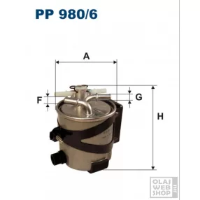 Filtron üzemanyagszűrő PP980/6
