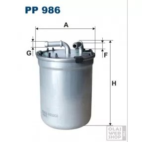 Filtron üzemanyagszűrő PP986