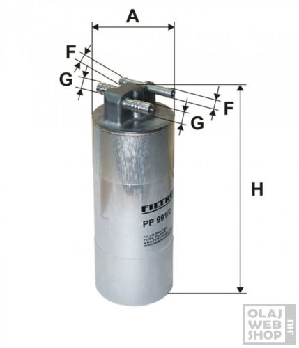 Filtron üzemanyagszűrő PP991/2