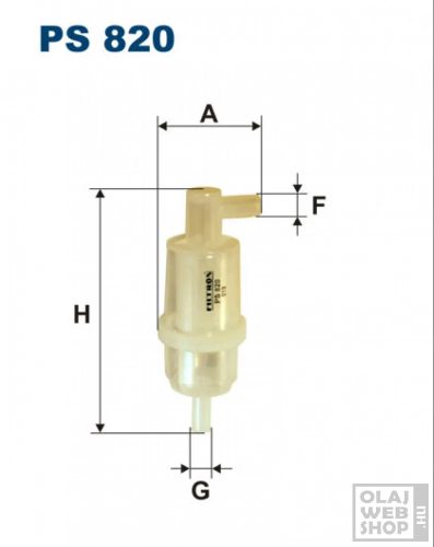 Filtron üzemanyagszűrő PS820