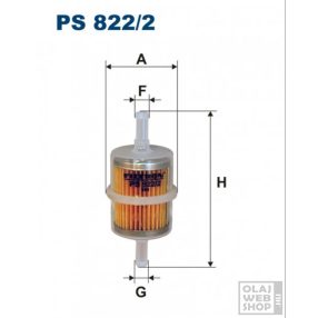 Filtron üzemanyagszűrő PS822/2