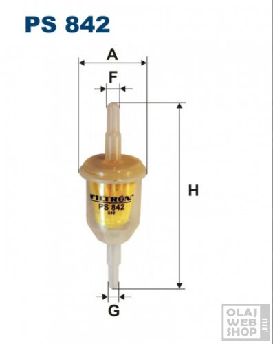Filtron üzemanyagszűrő PS842