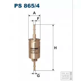 Filtron üzemanyagszűrő PS865/4