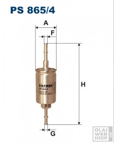 Filtron üzemanyagszűrő PS865/4