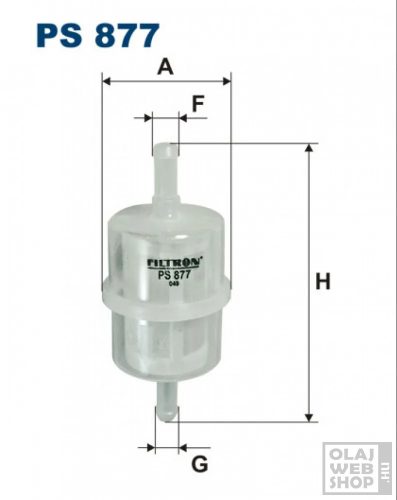 Filtron üzemanyagszűrő PS877