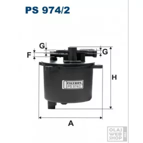 Filtron üzemanyagszűrő PS974/2