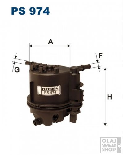 Filtron üzemanyagszűrő PS974