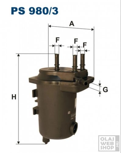 Filtron üzemanyagszűrő PS980/3