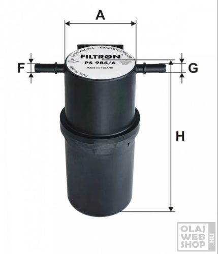Filtron üzemanyagszűrő PS985/6