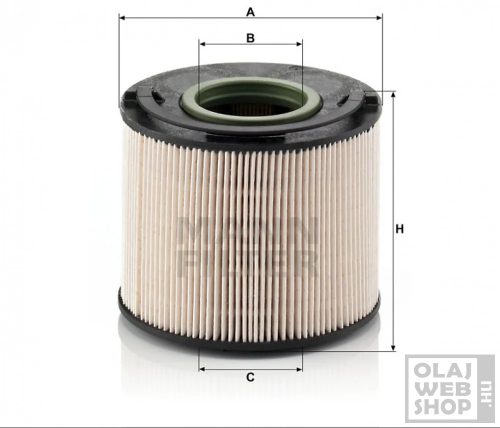 Mann-Filter üzemanyagszűrő PU1033X