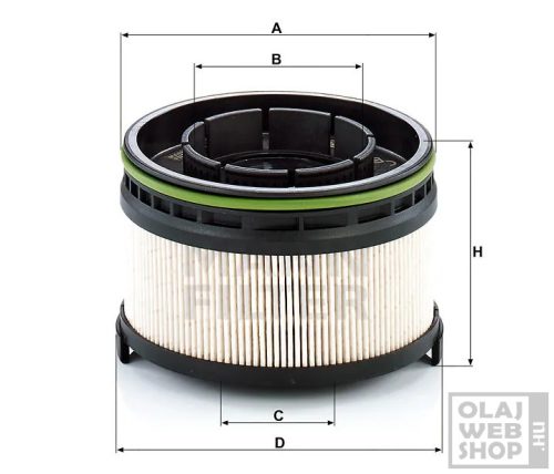 Mann-Filter üzemanyagszűrő PU11001ZKIT