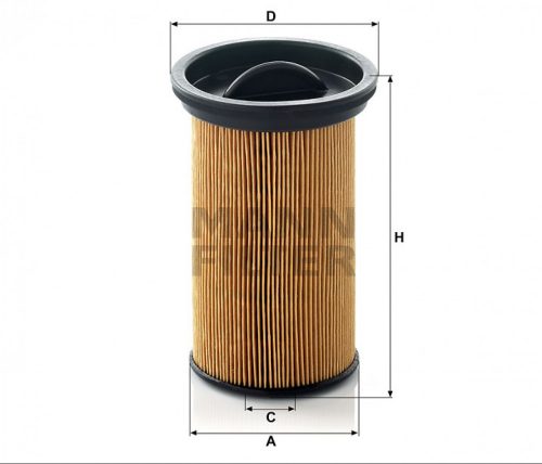 Mann-Filter üzemanyagszűrő PU742