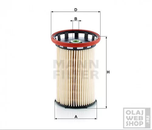 Mann-Filter üzemanyagszűrő PU8007