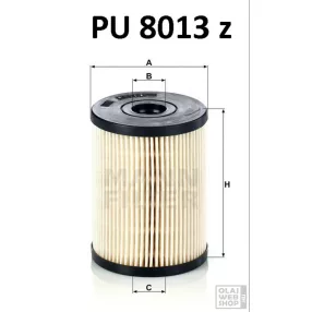 Mann-Filter üzemanyagszűrő PU8013Z