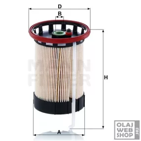 Mann-Filter üzemanyagszűrő PU8015